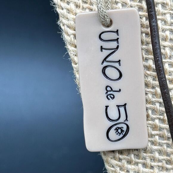 Vintage Unlock UNOde50 Silver Tone Lock Necklace With Tag - Picture 2 of 5